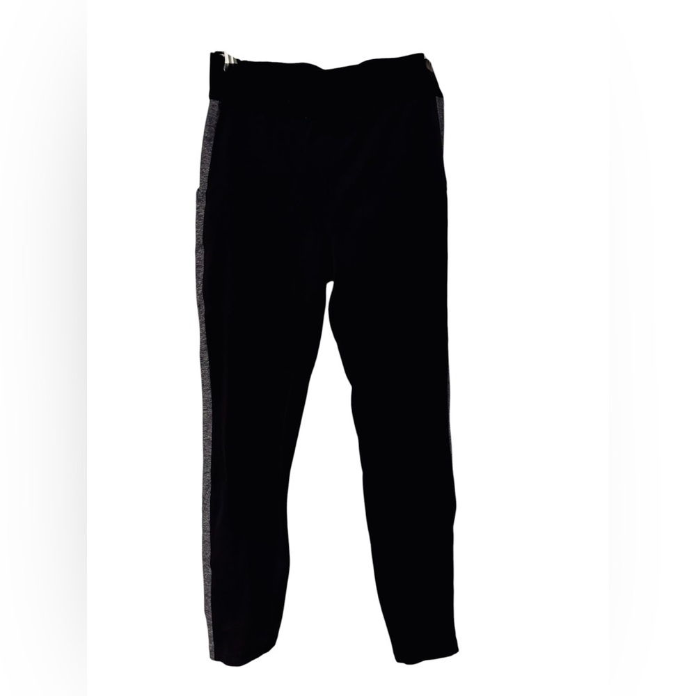 Lululemon Black & Gray Colorblock Leggings High Rise Athletic Yoga Pants Size 6
